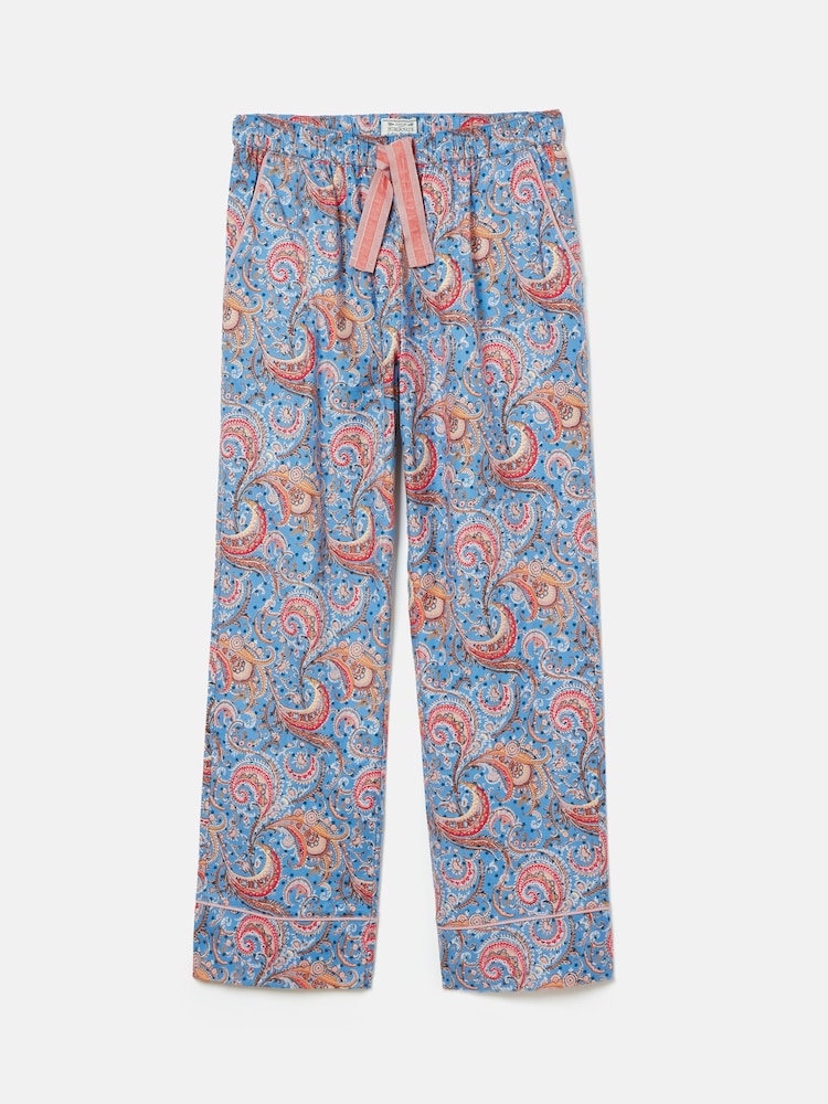 Joules Stella Blue Cotton Pyjama Bottoms - Image 7 of 7 Joules Stella Blue Cotton Pyjama Bottoms - Image 7 of 7