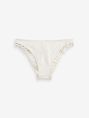 Never Fully Dressed White Broiderie Bikini Briefs - Image 3 of 3