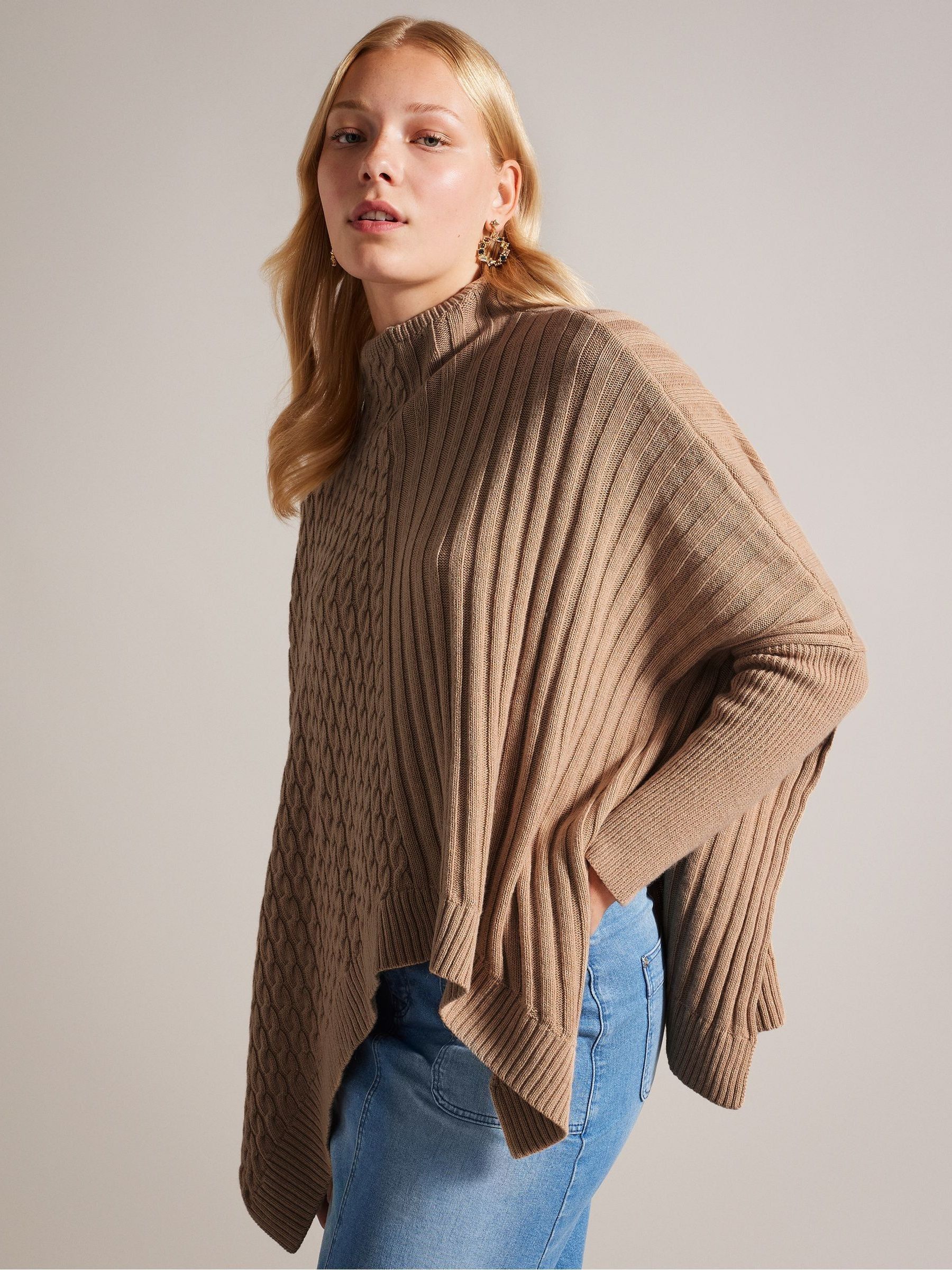 Ted baker poncho jumper discount