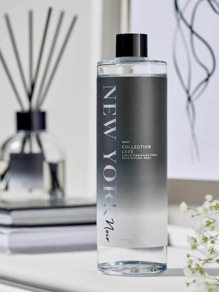 Noir Cassis & Coconut Collection Luxe New York 200ml Diffuser Refill - Image 1 of 3 Noir Cassis & Coconut Collection Luxe New York 200ml Diffuser Refill - Image 1 of 3