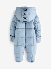 Baker by Ted Baker Light Blue Shower Resistant Snowsuit - Image 2 of 6