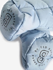 Baker by Ted Baker Light Blue Shower Resistant Snowsuit - Image 5 of 6