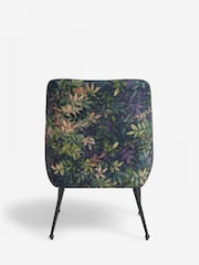 Clarke and Clarke Congo Amethyst Emerald Green Renzo Dining Chair - Image 5 of 6