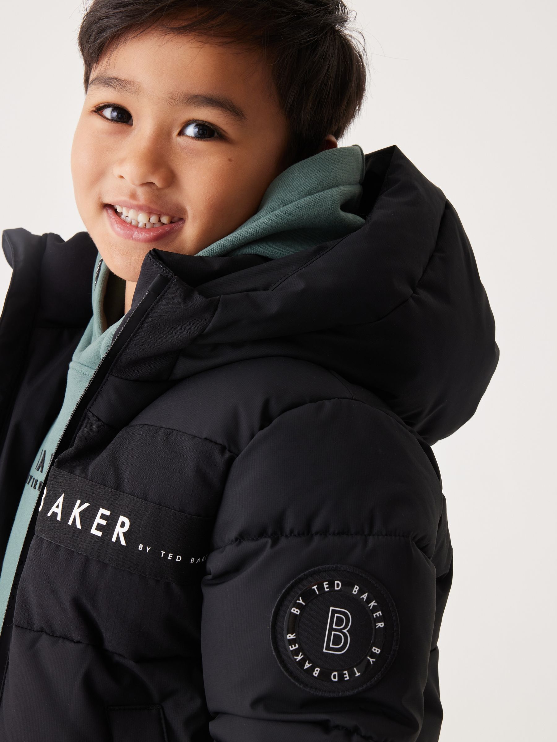 Buy Baker by Ted Baker Shower Resistant Padded Coat from the Next UK online shop