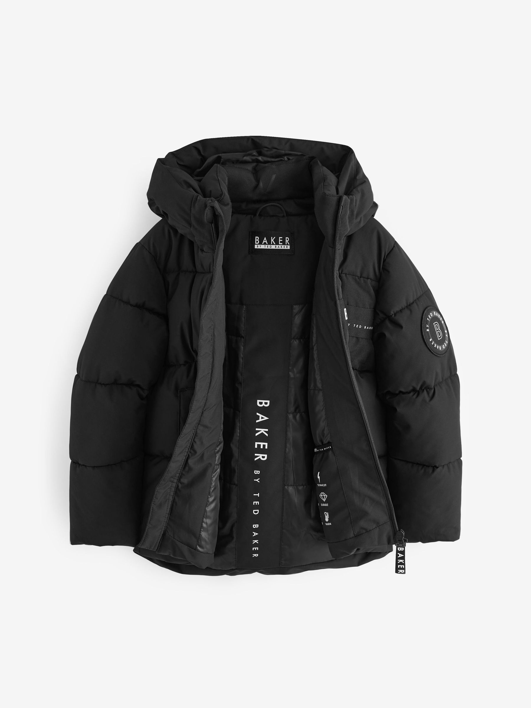 Buy Baker by Ted Baker Shower Resistant Padded Coat from Next USA