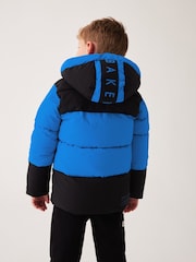 Baker By Ted Baker Shower Resistant Colourblock Padded Coat - Image 2 of 12