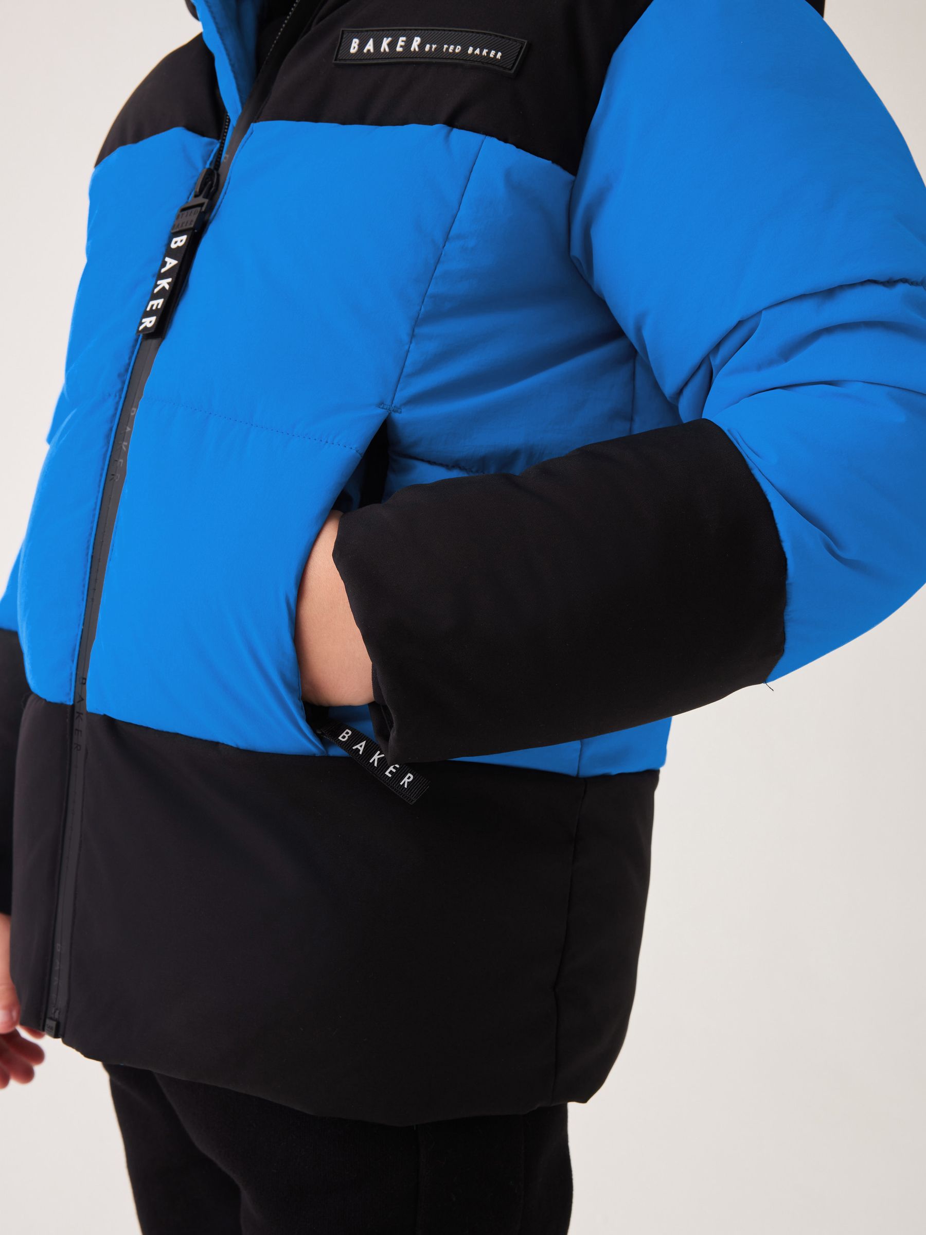 Buy Baker By Ted Baker Shower Resistant Colourblock Padded