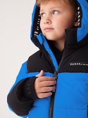 Baker By Ted Baker Shower Resistant Colourblock Padded Coat - Image 4 of 12