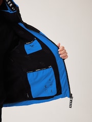 Baker By Ted Baker Shower Resistant Colourblock Padded Coat - Image 6 of 12