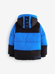 Baker By Ted Baker Shower Resistant Colourblock Padded Coat - Image 8 of 12