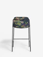 Clarke and Clarke Congo Amethyst Emerald Green Mattio Dining Chair - Image 6 of 7