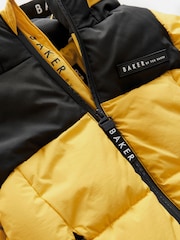 Baker By Ted Baker Shower Resistant Colourblock Padded Coat - Image 11 of 16