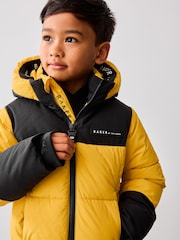 Baker By Ted Baker Shower Resistant Colourblock Padded Coat - Image 5 of 16