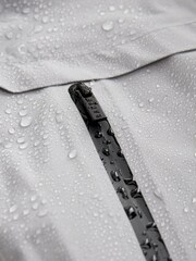 Baker by Ted Baker Grey Shower Resistant Technical Rain Jacket - Image 11 of 14