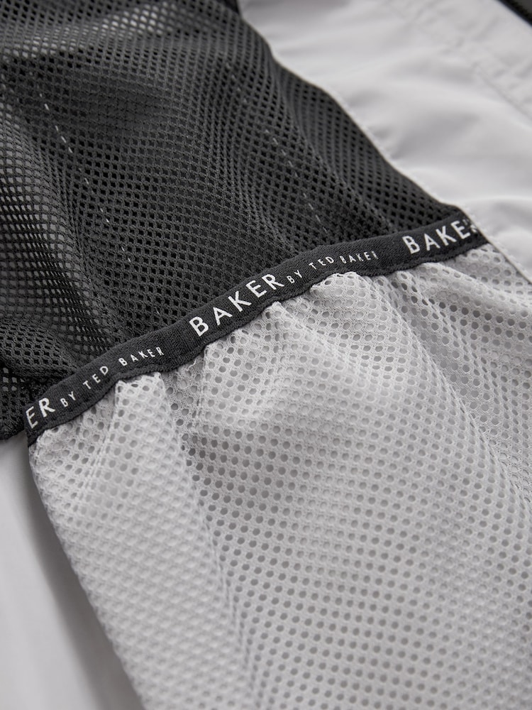 Baker by Ted Baker Grey Shower Resistant Technical Rain Jacket - Image 12 of 14