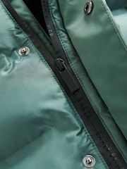 Baker by Ted Baker Green Shower Resistant Snowsuit - Image 5 of 8
