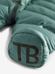 Baker by Ted Baker Green Shower Resistant Snowsuit - Image 6 of 8