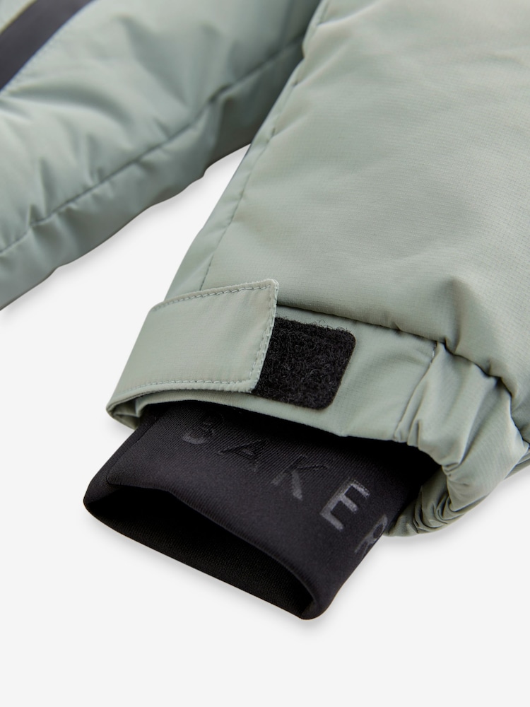 Baker by Ted Baker Green Shower Resistant Heatseal Coat - Image 13 of 14