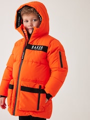 Baker by Ted Baker Shower Resistant Longline Padded Coat - Image 1 of 16