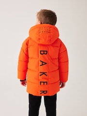 Baker by Ted Baker Shower Resistant Longline Padded Coat - Image 4 of 16