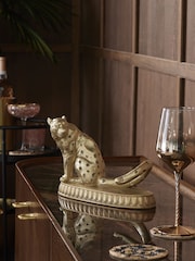 Gold Leopard Print Bottle Holder - Image 2 of 7