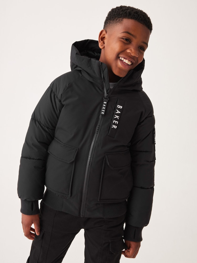 Baker by Ted Baker Shower Resistant Padded Bomber Coat - Image 1 of 11