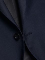 Charles Tyrwhitt Blue Slim Fit Natural Stretch Twill Suit: Jacket - Image 5 of 5