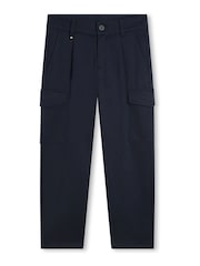 BOSS Blue Utility Cargo Pocket Trousers - Image 1 of 4