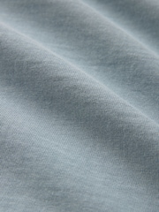 Monet Flowers Light Blue Wash Artist Licence 100% Cotton T-Shirt - Image 7 of 7