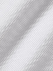 Charles Tyrwhitt White Slim Fit Non-Iron Clifton Weave Cutaway 100% Cotton Shirt - Image 5 of 5