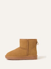 Accessorize Brown Mid Suede Boots - Image 2 of 4