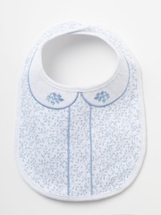 Rock-A-Bye Baby Boutique Blue Floral Print Cotton 5-Piece Baby 100% Cotton Gift Set - Image 3 of 5