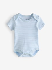 Rock-A-Bye Baby Boutique Blue Toy Print Cotton 5-Piece Baby 100% Cotton Gift Set - Image 3 of 6