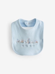 Rock-A-Bye Baby Boutique Blue Toy Print Cotton 5-Piece Baby 100% Cotton Gift Set - Image 4 of 6