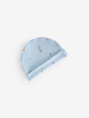 Rock-A-Bye Baby Boutique Blue Toy Print Cotton 5-Piece Baby 100% Cotton Gift Set - Image 5 of 6
