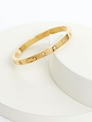 kate spade new york Silver  Tone Star Hinged Bangle - Image 2 of 3
