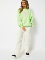 Skinnydip Green Disney Evil Queen Bad Apple Sweatshirt - Image 3 of 4