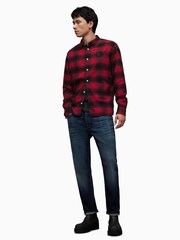 AllSaints Red Ursa Shirt - Image 3 of 6