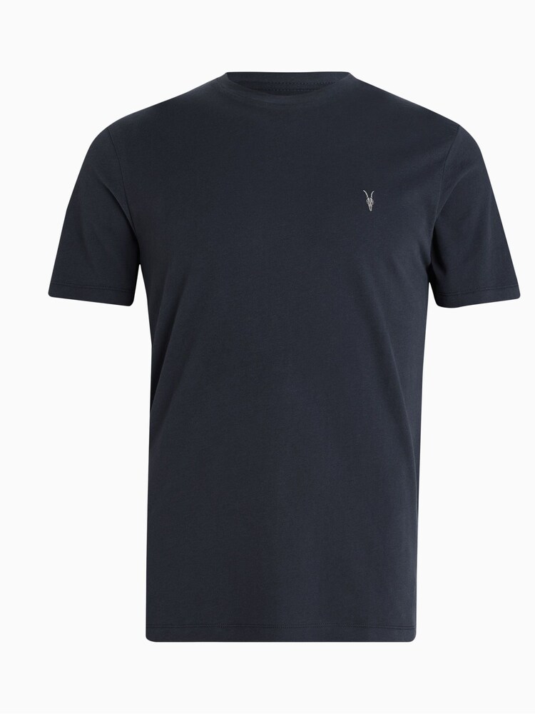 AllSaints Blue Brace Short Sleeve 100% Cotton Crew T-Shirt - Image 5 of 5