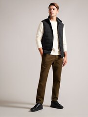 Ted Baker Black Newwark Nylon Welded Gilet - Image 3 of 6