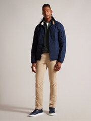 Ted Baker Blue Tucson Welded Nylon Liner Jacket - Image 3 of 6