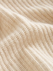 Nevtralno - Rebrasta bolero jopica iz 30% volne Co-ord - Slika 6 iz 6