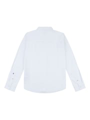 U.S. Polo Assn. White Boys Peached Oxford 100% Cotton Shirt - Image 2 of 3