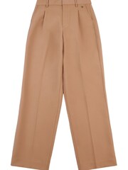 U.S. Polo Assn. Womens Brown Smart Straight Leg Trousers - Image 6 of 7