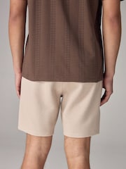 Stone Textured Jersey Shorts - Image 4 of 9