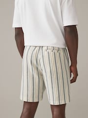 Multi Edit Striped Dock 100% Cotton Shorts - Image 3 of 7