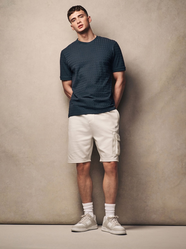 Ecru Nylon Pocket Utilty Shorts - Image 2 of 10 Ecru Nylon Pocket Utilty Shorts - Image 2 of 10