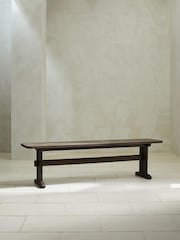 MADE.COM Dark Oak Quinn Dining Bench - Image 2 of 2