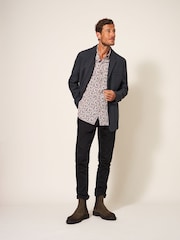White Stuff Grey Finn Melton Jacket - Image 2 of 6