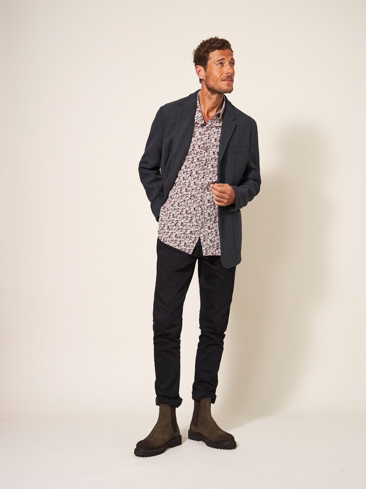 White Stuff Grey Finn Melton Jacket - Image 2 of 6